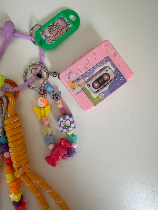 Grigri Cassette Party Rose – Édition Trop Choubidou