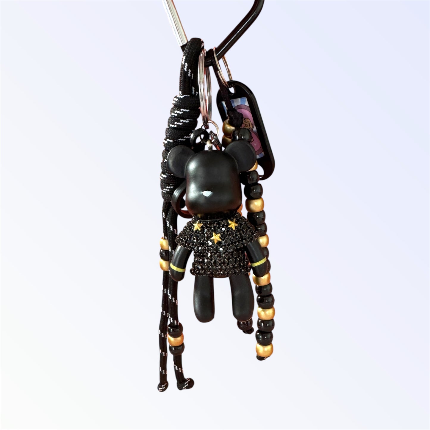 Grigri Trop Choubidou – Ourson Noir & Or | Édition ultra limitée 🖤✨
