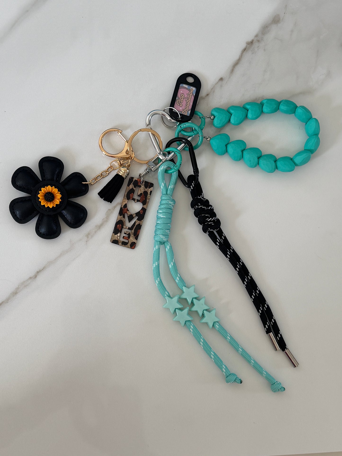 Grigri Chic Menthe & Fleur Noire – Édition Trop Choubidou